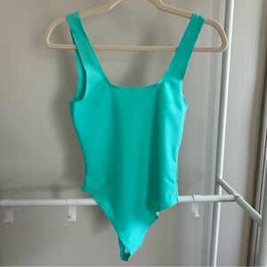 Parade aqua seamless bodysuit size XS
